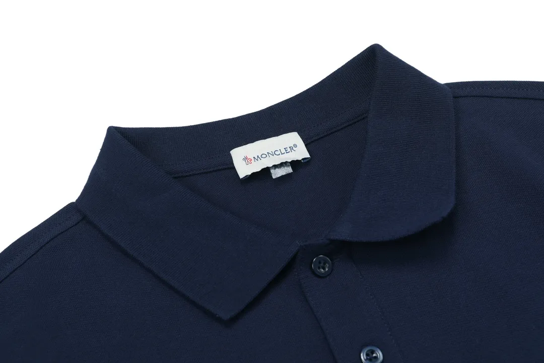 Moncler 2025New Arrival logo Same Style polo · · · ：Dark Blue Size：M-XXXL